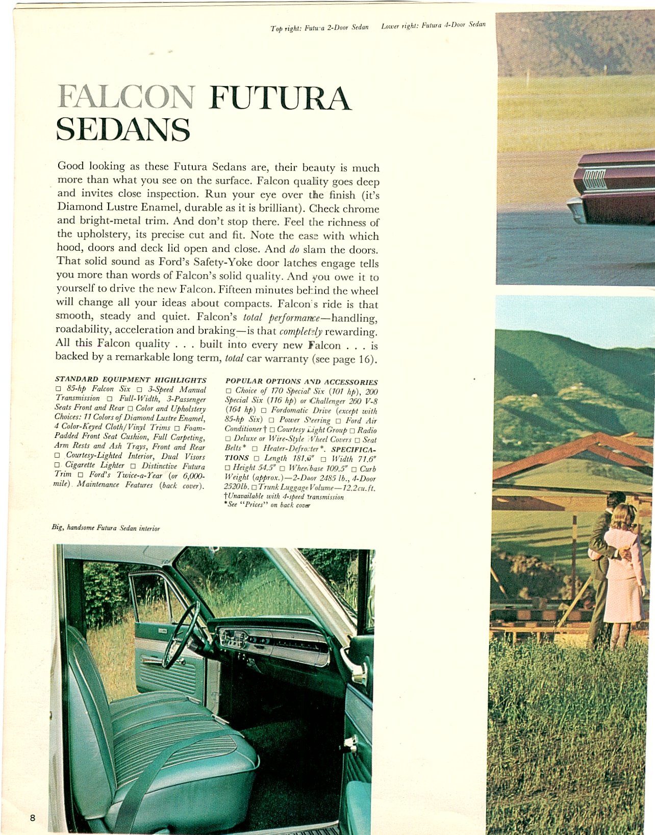 1964 Ford Falcon Brochure Page 1